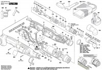Bosch 0 602 490 643 ANGLE EXACT 8 Cordless Screw Driver Spare Parts